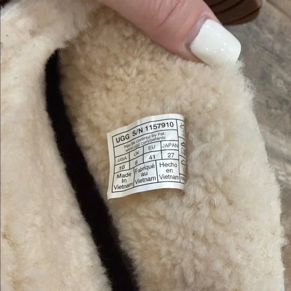 UGG Tan Women's Platform New Heights Suede Mini Boots - Picture 7 of 8